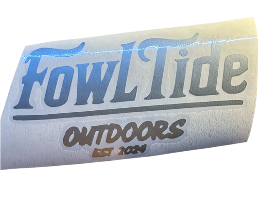 Fowl Tide logo decal